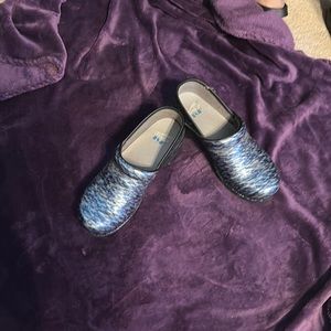 Blue Marble designed Dansko work clogs